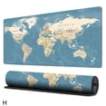 thumbnail image 4 of World Map Desk Pad | Extra Large Size for Keyboard & Mouse, Durable & Stain Resistant, Stylish Protection Pad for Office or Entertainment, 4 of 9