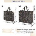 thumbnail image 2 of FORMRS Womens Corduroy Tote Bag Crossbody Shoulder Purse Handbag with Detachable Strap, Floral Forest Pattern, 2 of 7