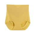 thumbnail image 1 of Womens Stretch High Waisted Seamless Underwear No Show Tummy Control Panties Soft Postpartum Full Coverage Briefs, 1 of 7