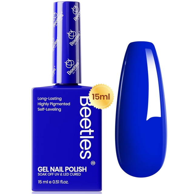 Esmalte de uñas en gel Beetles Noble Night Navy Blue 15 ml