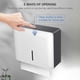 thumbnail image 4 of Wall Mount Paper Towel Dispenser Multifold Hand Towel Tissue Holder with Key Lock for Bathroom Kitchen Bedroom, 4 of 5
