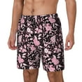 thumbnail image 2 of Daiia Daisies Flowers Mens Swim Trunks Swim Shorts Quick Dry Swim Shorts with Mesh Lining Pockets-Small, 2 of 9
