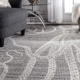 thumbnail image 3 of nuLOOM Thomas Paul Octopus Area Rug, 3' x 5', Grey, 3 of 3