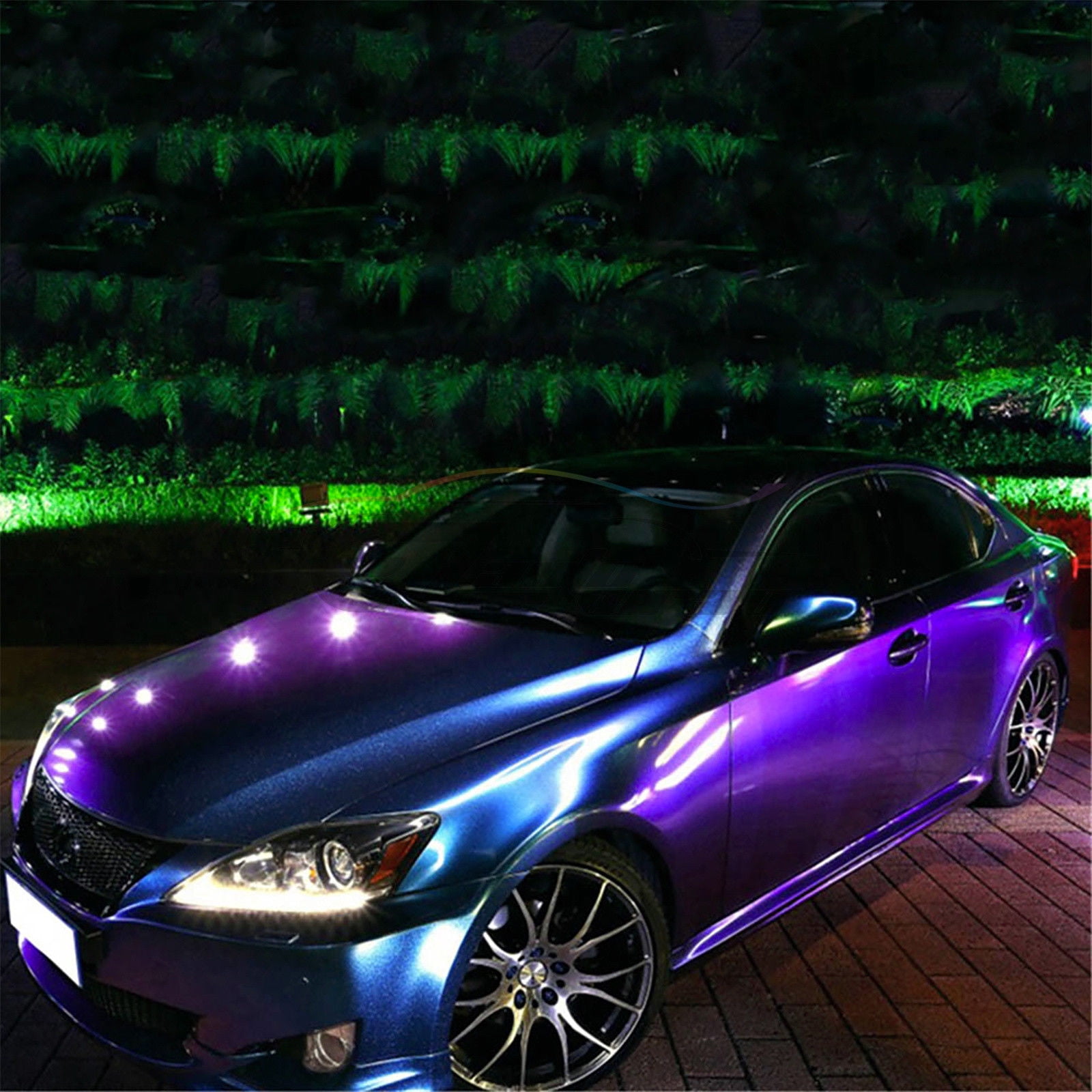 *Premium Matte Chameleon Color Change Purple Blue Sticker Decal Car Vinyl Wrap