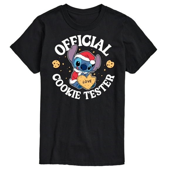 Lilo & Stitch - Official Cookie Tester - Men's Short Sleeve Graphic T-Shirt