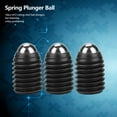 thumbnail image 3 of Liukouu 10pcs M12 Screw Thread Hex Socket Carbon Steel Ball Spring Plungers Set, 3 of 8