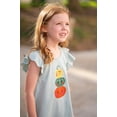 thumbnail image 3 of Millie Loves Lily Girls' Sage Pumpkin Top & Printed Legging Set, Size 5, (2-PCS), 3 of 4