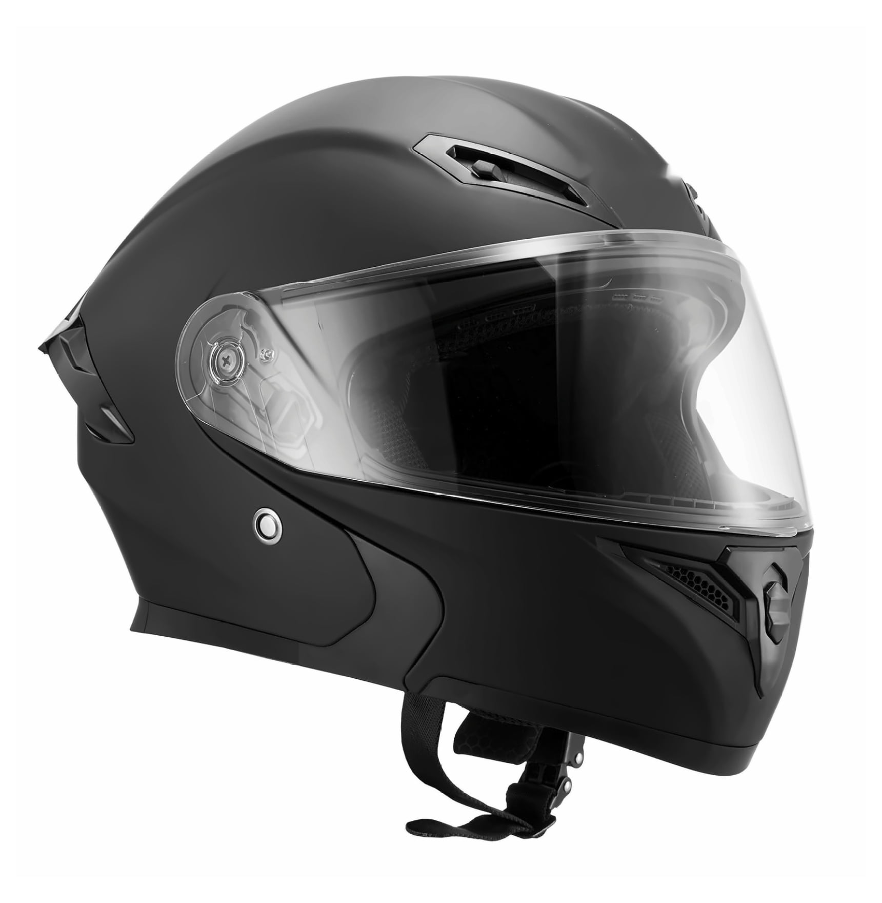 Raider Open Face Motorcycle Helmet DOT Approved - Gloss Black