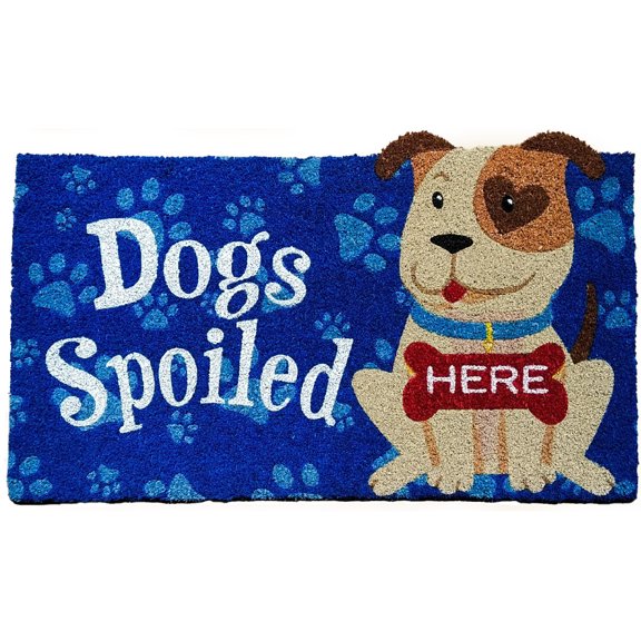 Briarwood Lane Everyday Coir Doormat 30x18 Spoiled Pup Coir Doormat