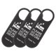 thumbnail image 4 of unbranded 3Ud Doble Cara De Cuero Negro Para Puertas De Hotel Y Servicio, 4 of 8