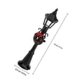 thumbnail image 2 of Hytrove 2pcs Miniature Street Light Post Plastic Decor for Indoor Display, 2 of 7