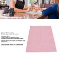 thumbnail image 3 of Sonew 125pcs Disposable Nail Art Table Towels, Waterproof High Absorbent Nail Table Cover Tablecloth For Manicure Foldable Nail Tips Art Table Cushion For Salon, 3 of 8