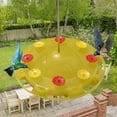 thumbnail image 2 of Feltree Outdoor Hanging Hummingbird Feeder with Leakproof Seal, Shatter-Resistant Nectar Container for Garden Decoration, Easy-Clean Wide Base & Perch Design, 2 of 6