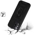 thumbnail image 4 of For Samsung Galaxy S24 Hybrid Cases with Slide Camera Lens Cover and Ring Kickstand Rugged Dual Layer Heavy Duty Hard Cover ,Xpm Phone Case [ Black ], 4 of 9