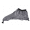 Grey, variant on Fosa Nylon Kayak Spray Skirt, Universal Adjustable Nylon Kayak Spray Skirt Waterproof Cover Water Sports Accessory, Kayak Spray Skirt