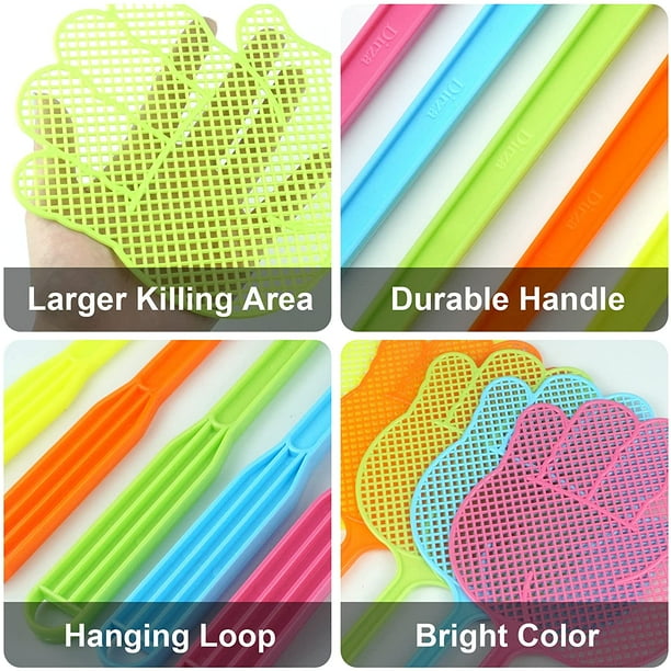 Fly Swatter Funny Hand Shaped Fly Swatters Durable Colorful
