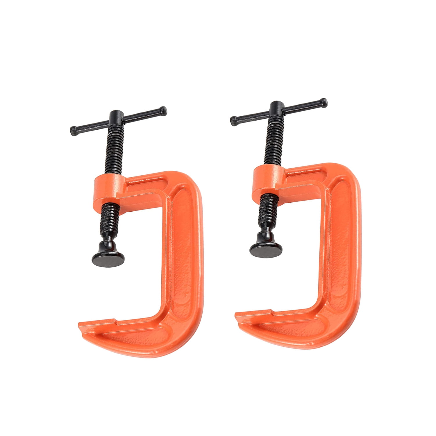 (Pack of 2)8 Inches C Clamp, Hardware Malleable Iron C Clamps