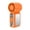 Orange, variant on W & O Handheld Turbo Fan, Portable Rechargeable Mini Fan with High-Speed Airflow, USB-C Personal Cooling Fan for Travel, Outdoor Activities, Camping and Summer Use-Black