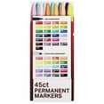 thumbnail image 2 of Sharpie Permanent Markers Ultimate Collection, Ultra Fine And Fine Tip Markers, Great For Teacher And Classroom Supplies, Art Supplies, Bulk Marker Set, Assorted Colors, 45 Count, 2 of 6
