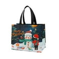 thumbnail image 2 of Lssam High-Quality Reusable Christmas Tote Bags with Reinforced Handles: Large Eco-Friendly Holiday Gift Bags for Easy Gift Wrapping, Xmas Parties & Year-Round Use, 2 of 9