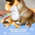 thumbnail image 3 of Self Cleaning Slicker Brush - Negative Ion Pet Grooming Brush Suitable for Dogs & Cats,  Shedding & Haired Pets, 3 of 7