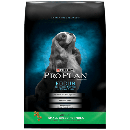 Purina Pro Plan FOCUS Small Breed Formula Adult Dry Dog Food - 18 lb. (Best Dry Dog Food For Small Breed Dogs)