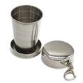 thumbnail image 1 of Bewildely Taza retráctil plegable de acero inoxidable, tapa de tazas de té, tazas plegables, tetera con llavero, suministros de cocina de 75ML para Utensilios de cocina Plata Bewildely JJ2443-00, 1 of 1
