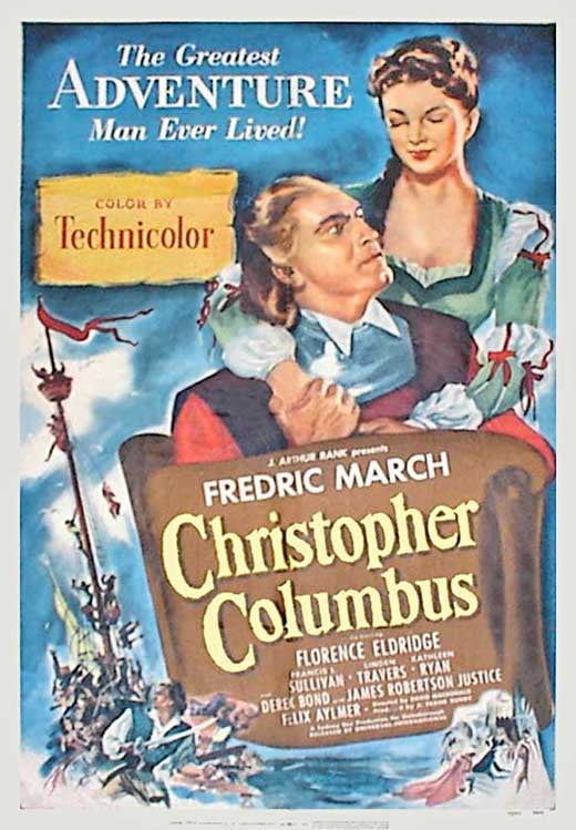 Christopher Columbus movie POSTER (Style A) (11