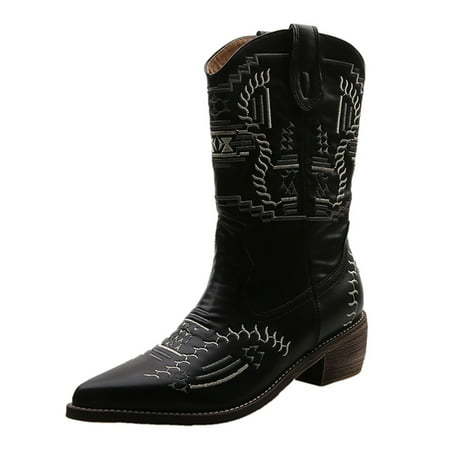 

Fashion Women s Shoes Breathable High Heels Retro Zipper Short Boots Womens Wide Calf Riding Boots Black Boots Wide Calf for Women Dress Boot