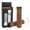 Coffee Color, variant on Mosiee Bicycles Handlebar Grips, Aluminum Lock-On Ergonomic Bike Grips Red