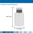 thumbnail image 4 of McKesson Alcohol Dispenser - Polyethylene with Locking Cap - Translucent, 9 oz, 4 3/4 in x 2 1/2 in, 1 Count, 4 of 5