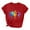 Red, variant on Bogo Womens Summer Fashion 2025 Womens Tops Casual Fall Womens Blouses For Work Professional 3/4 Sleeve Cute T Shirts For Women Trendy Graphic