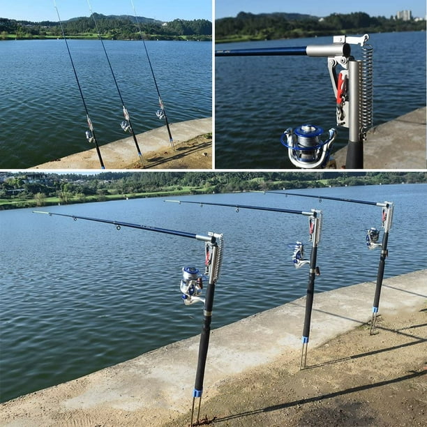 2.1m / 2.4m / 2.7m / 3.0m Automatic Fishing Rod Adjustable Telescopic Rod  Pole Device Sea River Lake Pool Fishing Tackle with Bank Stick 