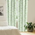 thumbnail image 3 of Ambesonne Butterfly 4-Panel Curtains, Green Flying Animals Art, 56"x95", Lime Green and White, 3 of 4