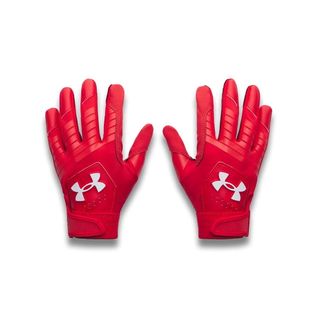 Guantes de Béisbol Under Armour Clean Up para Niños Grandes Rojo