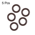 thumbnail image 2 of Fluorine Rubber O-Rings 17mm OD 11mm ID 3mm Width FKM Seal Gasket, Brown 5pcs, 2 of 3