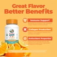 thumbnail image 3 of (3 pack) MaryRuth Organics Vitamin C Gummies for Kids Orange Flavor Vegan Immune Support 60 Count, 3 of 10