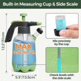 thumbnail image 5 of Hand Pump Sprayer 1/2 Gallon, Garden Pump Sprays Bottle for Plants, Pressure Spraying Bottle in Lawn and Garden Yard, 5 of 5