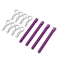 thumbnail image 2 of RC Body Post, Aluminum Alloy Easy Installation RC Car ShellColumn Replace Accessories With R Pins For Remote Control Car Purple, 2 of 8