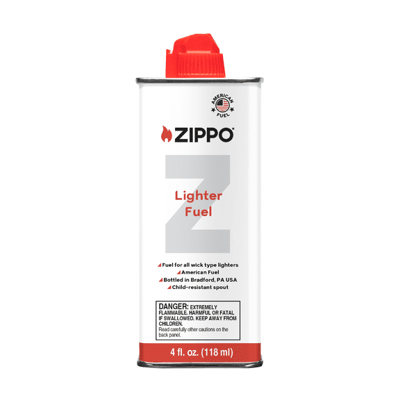 Zippo 4 ounce Lighter Fluid, can