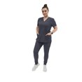 thumbnail image 5 of Fubu Women's 5-Pocket V-Neck Scrub Top Medical Nursing Uniform, 5 of 6