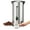 Silver-16L/110 Cups, variant on Lumiparty 10 L Stainless Steel Coffee Urn, 60 Cups Hot Coffee Water Dispenser, Double Wall Commerical Coffee Maker for Buffet Catering, Silver
