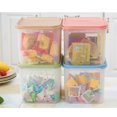 thumbnail image 4 of sweethay Caja dispensadora de alimentos secos, accesorios de cocina para el hogar, cajas de organización, contenedor de almacenamiento de frijoles Organizadores de utensilios de cocina verde sweethay JJ22283-03, 4 of 6