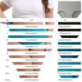 thumbnail image 2 of Lumistal Panties for Women 4 Pack Plus Size Cotton High Waisted Soft Briefs Full Coverage Underwear Stretchy Briefs Solid Color Panties Womens Underwear L, 2 of 6