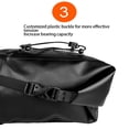 thumbnail image 4 of NEWBOLER Oxford Cloth Bike Saddle Bag Portable Waterproof Large Capacity Outside Biking Riding Storage Bicycles Saddlebag Black 13L, 4 of 9
