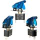 thumbnail image 1 of 3-Pack Waterproof SPST Toggle Switches with Blue LED, 12V-24V 20A, Metal On/Off Switch for Cars, Trucks, Boats - Compatible with DC Systems, 1 of 4