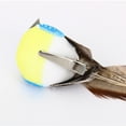 thumbnail image 4 of KGOTA 12pcs Feather Birds Mini Artificial Foam Bird for DIY Crafts (Pearl Haired Bird), 4 of 9