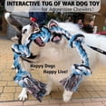 thumbnail image 3 of Olurrisa Dog Rope Toy for Large Medium Dogs,  3 Feet 5 Knots Dog TChew oy, Sturdy Rope toy for Dogs Tug Teeth Cleaning, 3 of 7