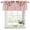 LightCoral, variant on Pink Roses Romantic Curtain Valances for Windows, Kitchen Valance Window Treatments Panel 2 Pack, Watercolor Botanical Floral Rod Pocket Short Curtains for Bathroom Bedroom 54 x 18 Inch