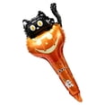 thumbnail image 2 of 50 Pack Halloween Balloon Decorations 23 X 10 Inch Pumpkin Black Cat Inflatable Wands Halloween Party Favors for Students Trick Or Treat Handheld Toys for Home Classroom Party, 2 of 7